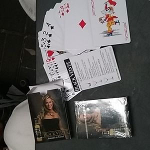 2 packs Black Velvet playing cards